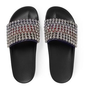 Gucci Crystal Slides size 6 brand new in box